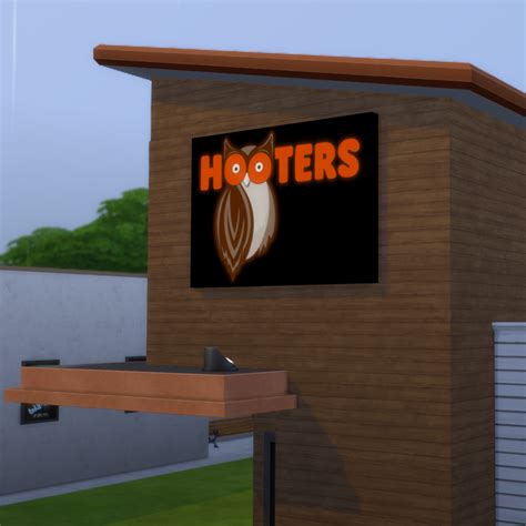 Lablovers98 Hooters Attireanddecor Downloads The Sims 4 Loverslab