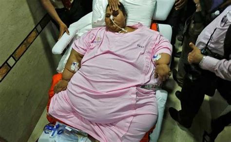 Eman Ahmed Worlds Heaviest Woman Hospitalised In Abu Dhabi