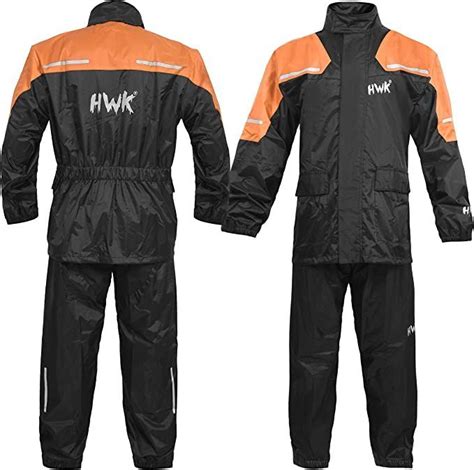 Hwk Motorcycle Rain Suit For Men And Women Gear Jackets And Pants