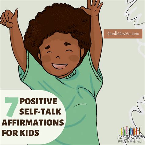 7 Positive Self Talk Affirmations For Kids