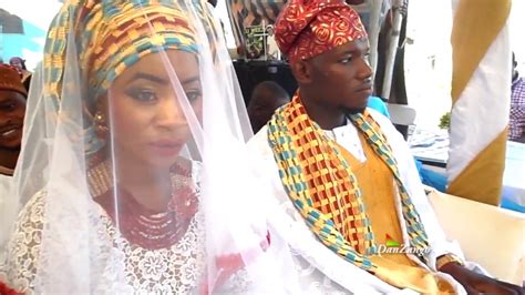Hausa Wedding Bride And The Groom Performance Youtube
