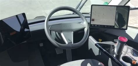 Tesla Semi Cabins Model 3 Inspired Elements Showcased In New Video