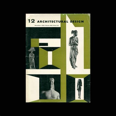 Architectural Design December 1955 Cover Design By Theo Crosby