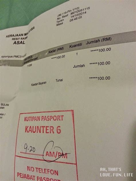 Mini utc sentul, kuala lumpur. ah, that's love.fun.life: Passport renewal @ UTC Melaka