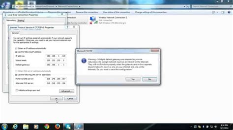 How To Change Ip Address In Windows 7 Youtube
