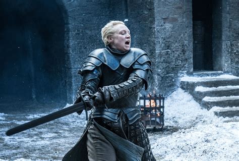 Game Of Thrones Brienne Of Tarth Actor On Fulfilling Her Oath To