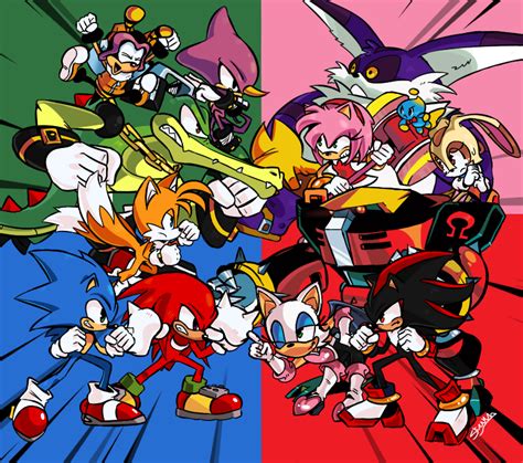Sonic Heroes By Damian2841 On Deviantart Sonic The Hedgehog Sonic