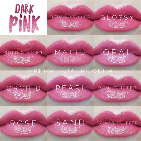 LipSense Distributor 228660 Perpetualpucker Dark Pink With All The