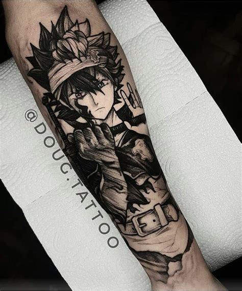 Black Clover Anime Tattoo 2021