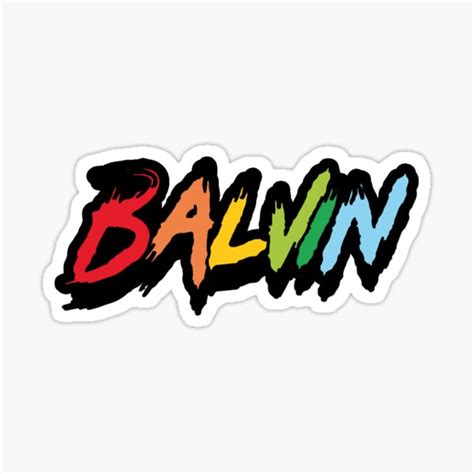 J Balvin Sticker For Sale By Blazikin Redbubble