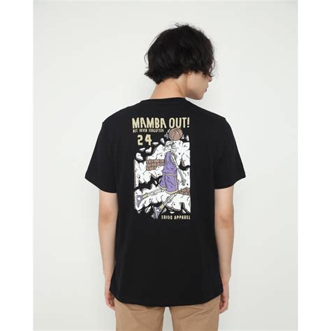 Jual Erigo T Shirt Mamba Black Unisex Shopee Indonesia