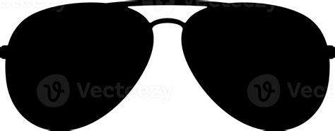 Aviator Sunglasses Silhouette Png Illustration 8513777 Png