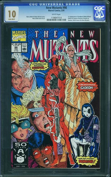 Deadpool Does It First Appearance In New Mutants 98 Cgc