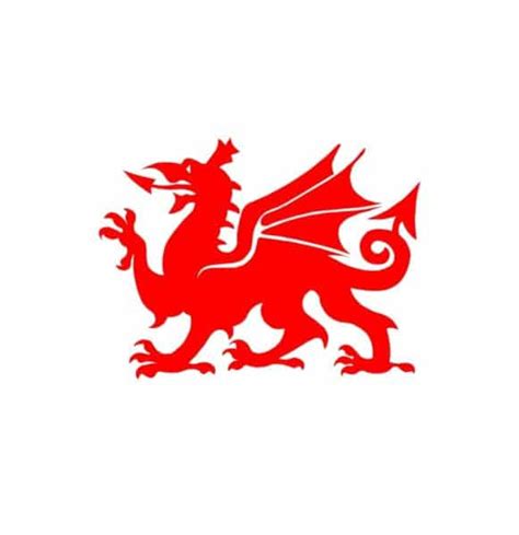 Wales Red Dragon Window Decal Sticker Custom Made In The Usa Fast