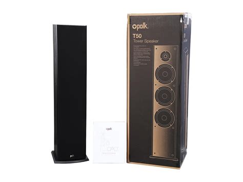 Polk Audio T50 Home Theater And Music Floor Standing Tower Speakers