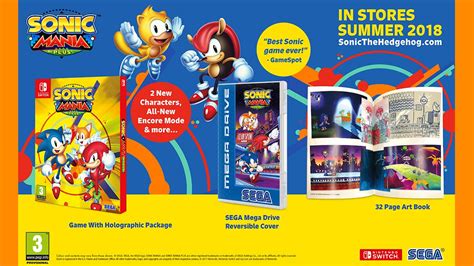 Sonic Mania Plus On Nintendo Switch Simplygames