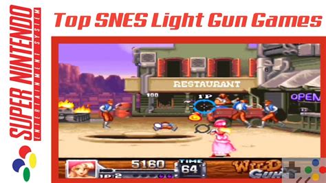 Top 10 Best Snes Light Gun Games Youtube