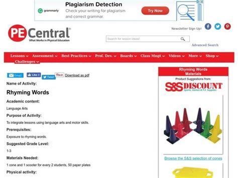 We did not find results for: Rhyming Words Lesson Plan for 1st - 3rd Grade | Lesson Planet