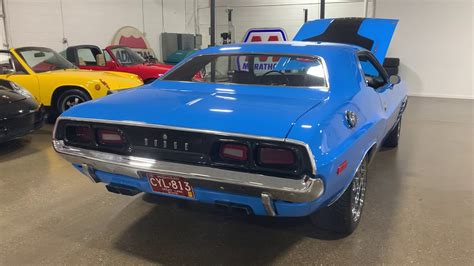 1972 Dodge Challenger Rally Petty Blue Youtube