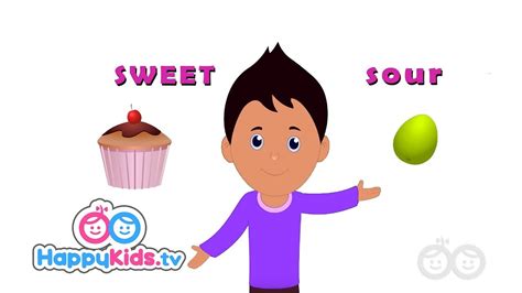 Opposites Sweet And Sour Learning Songs For Kids And Children Baby