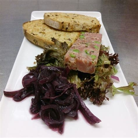 We did not find results for: Ham hock and pea terrine, pickled red onion salad, mustard ...