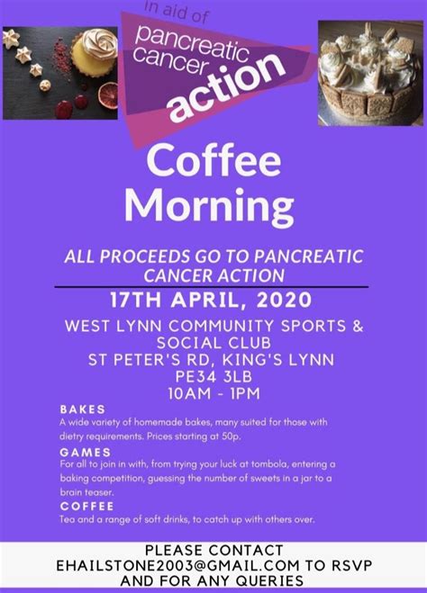 In march, the journal carried a report showing statistical links between coffee drinking and cancer of the pancreas, the fourth most common cause of cancer deaths among americans. Clenchwarton Primary School - Coffee Morning in Aid of ...