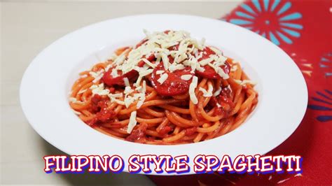 Filipino Sweet Style Spaghetti Masflex