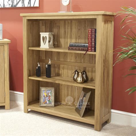 Bury Small Oak Bookcase Edmunds And Clarke Furniture Ltd