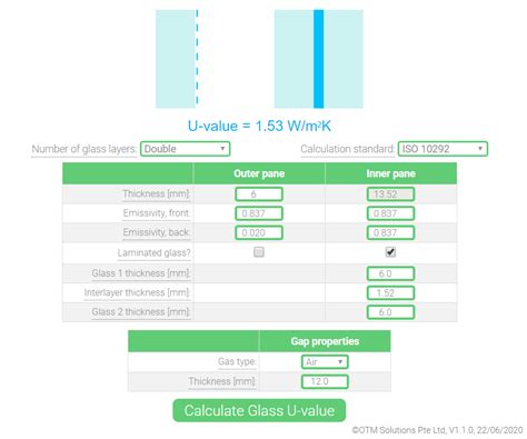 Online Glass U Value Shgc And Shading Coefficient Calculator