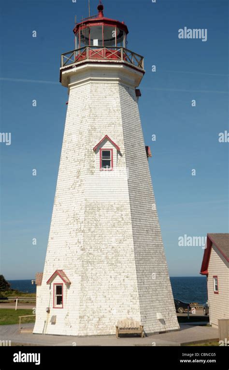 East Point Lighthouse In Prince Edward Island Canada Stock Photo Alamy