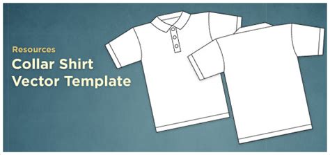 Resources: collar shirt vector template - Jayhan Loves Design & Japan