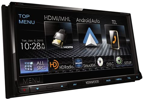 Kenwood Unveils Ddx9902s Aftermarket Android Auto Receiver Android