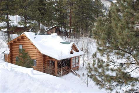 Log Cabin In The Snow Picture Of Rapp Corral Durango Tripadvisor