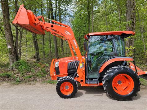 Sold 2018 Kubota L3560 Hst Compact Cab Tractor Loader And Back Blade