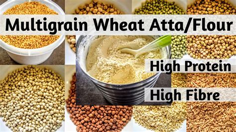 Homemade Multigrain Wheat Atta Multigrain Atta Recipe Multigrainatta