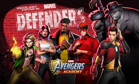 Defenders Avengers Academy Event Assets David Nakayama Artofit