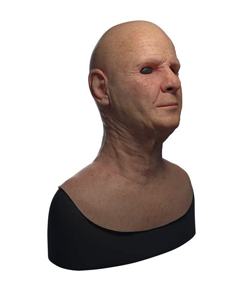 Silicone Mask Realistic Elderly Man Disguise Mask Etsy