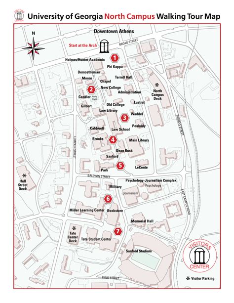 Map Of Downtown Athens Ga Maping Resources