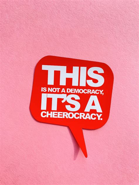 Bring It On Cheerocracy Magnet Totally Good Time