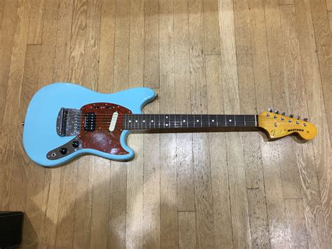 It was made in japan in the same factory as kurt's actual mustangs he got made for him. SOLD: Fender Kurt Cobain Mustang - Guitars £ Discussions ...