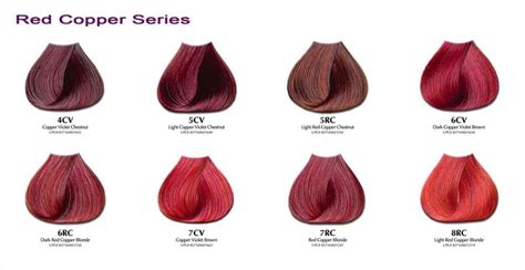 Image Result For Red Hair Color Chart Make Up Red Brown Hair Color