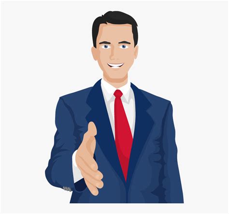 Businessman Vector Characters Png Download Cartoon Business Man Png