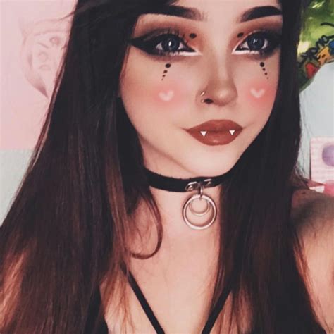 Pin By Lilo Rey On Maquillaje Halloween Cosplay Edgy Makeup Kawaii