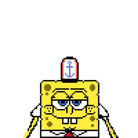 Pixilart Spongebob By Anishpixilart