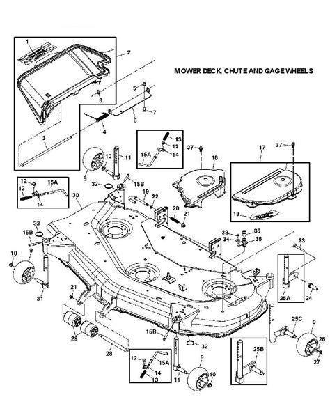 John Deere Lawn Tractor Parts Diagram