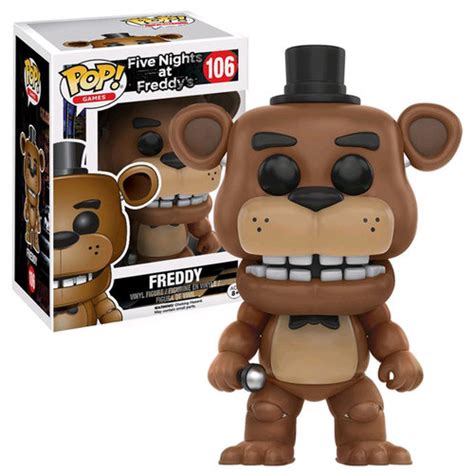 Funko Pop 106 Freddy Five Nights At Freddys New With Minor Box Damage