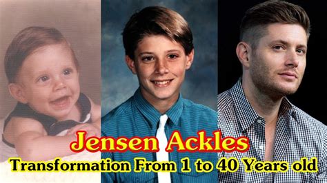 Jensen Ackles Transformation From 1 To 40 Years Old Youtube