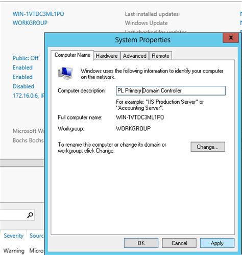 Windows 2012 Hostname Change Adrian Danek Support Portal