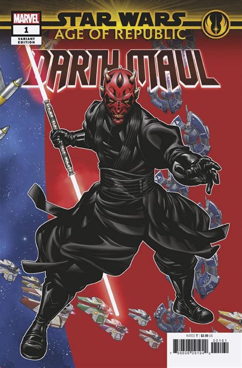 Star Wars Age Of Republic Darth Maul 1 Cover D Variant Mike Mckone
