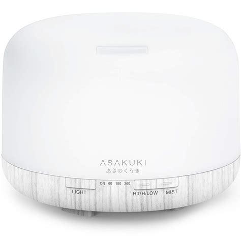 Asakuki 500ml Premium Essential Oil Diffuser 5 In 1 Ultrasonic